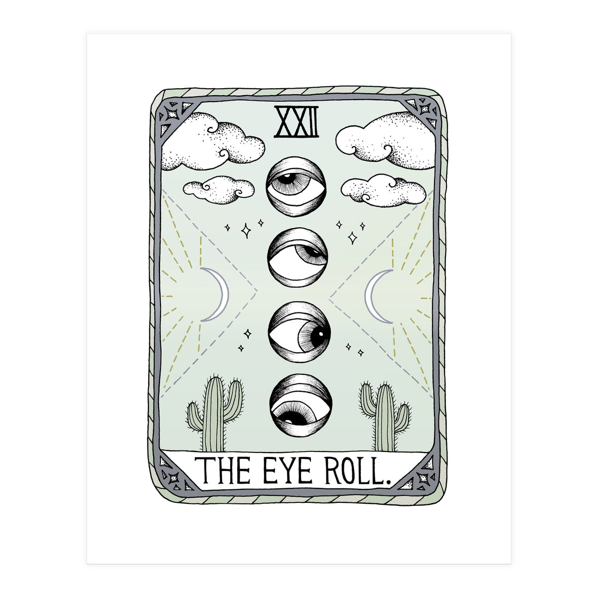 The Eye Roll (Print Only)