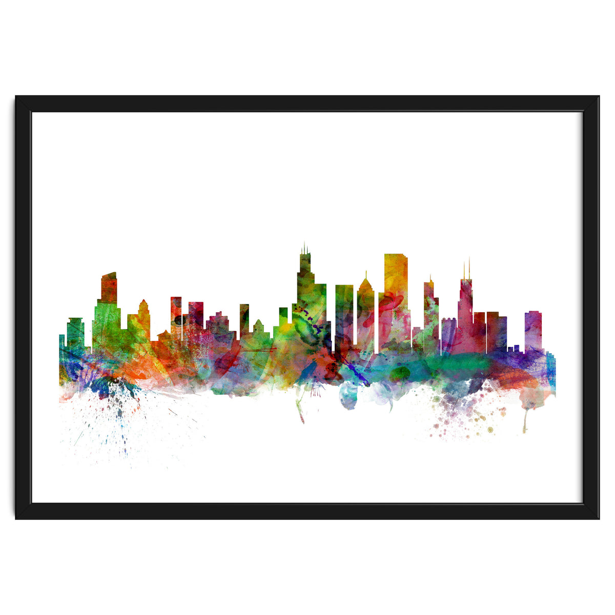 Chicago Illinois Skyline