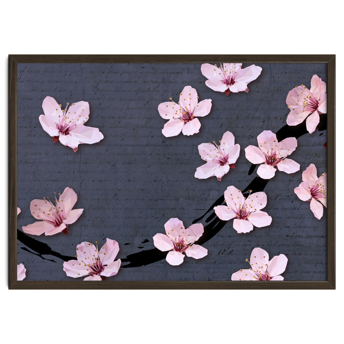 Triangulated Cherry Blossoms