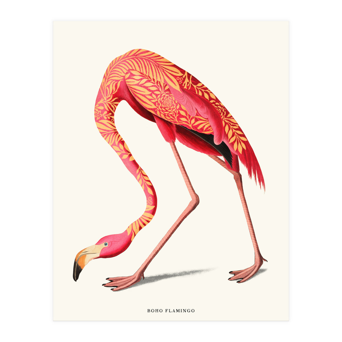Boho Flamingo (Print Only)