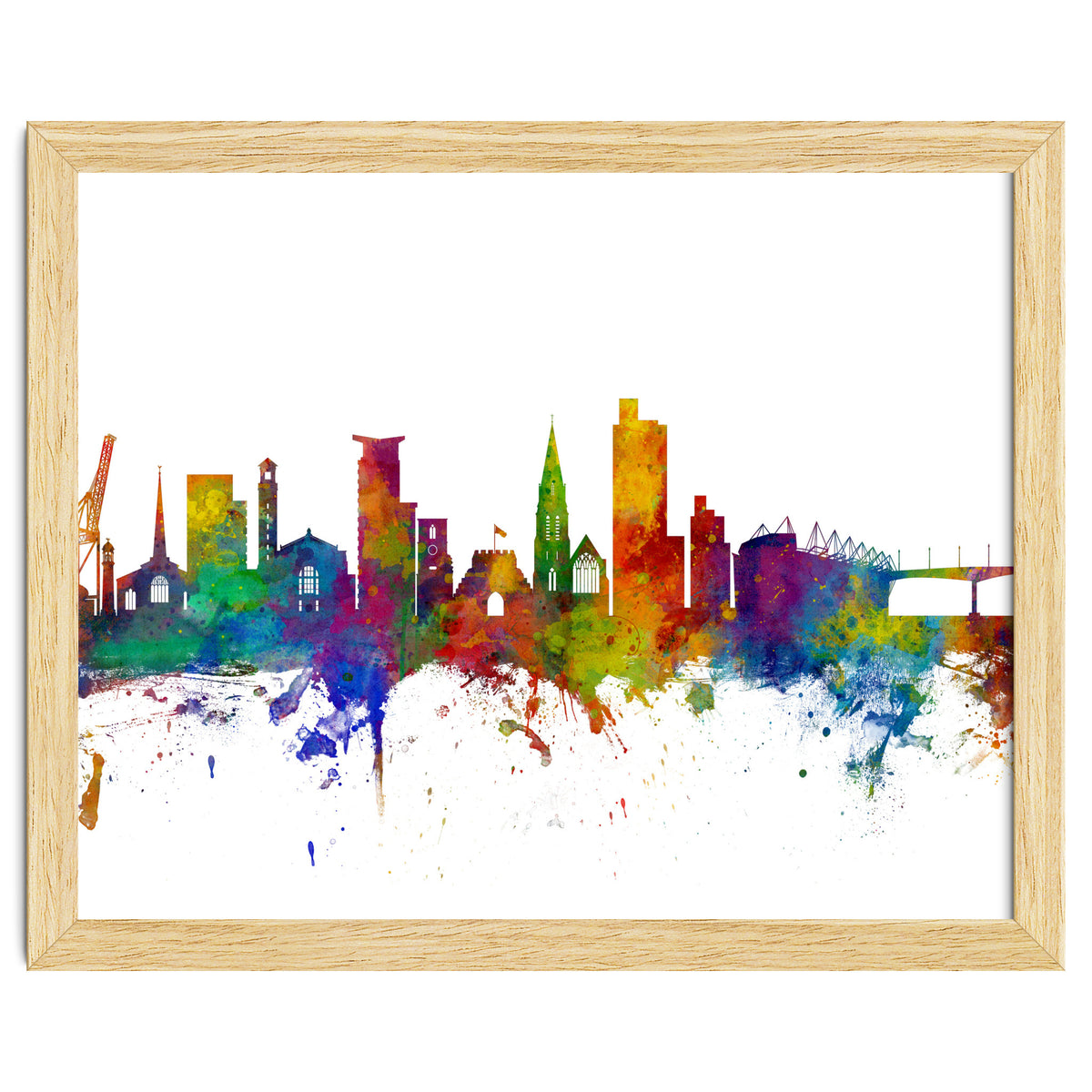 Southampton England Skyline