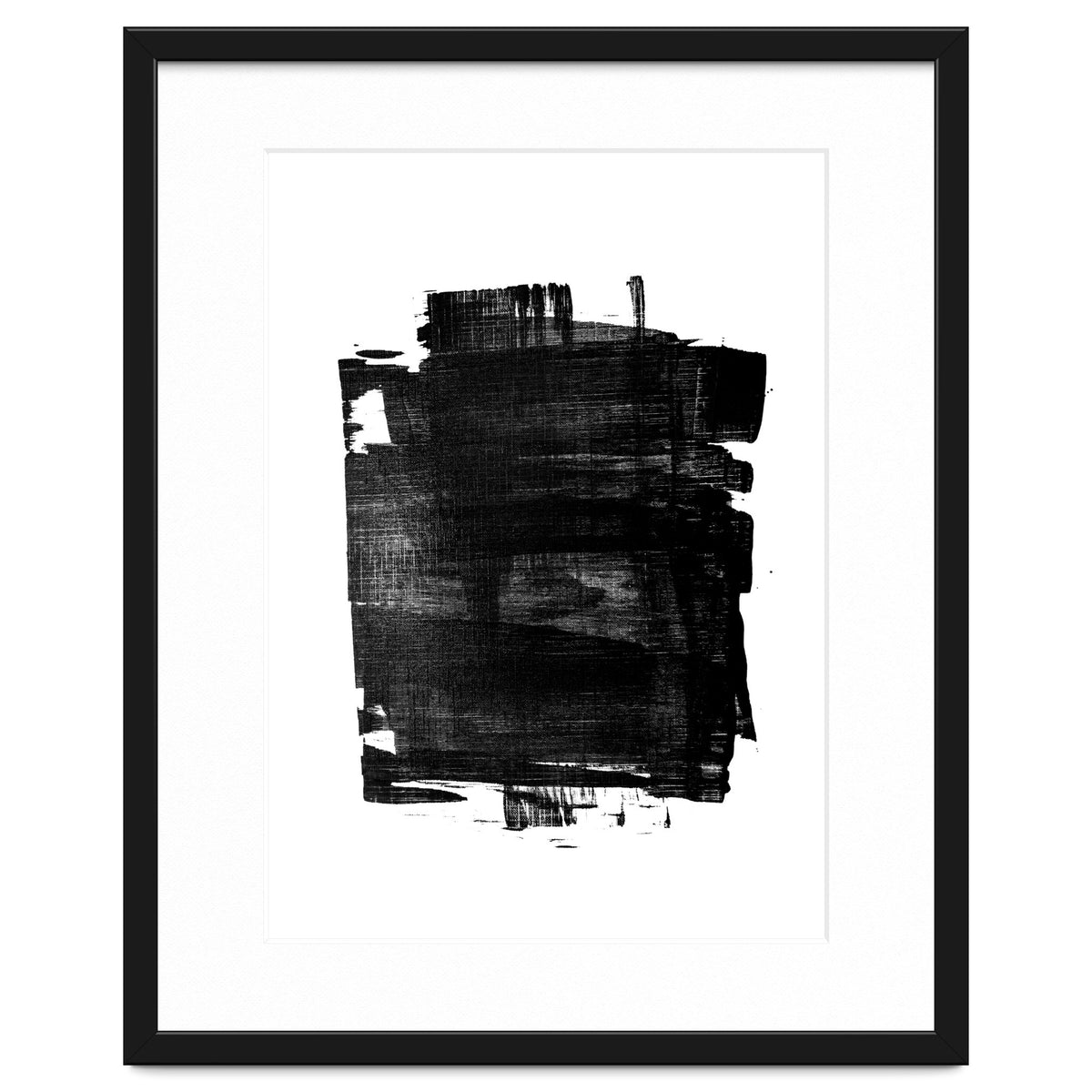 Minimalist Textured Brushstroke Art #1