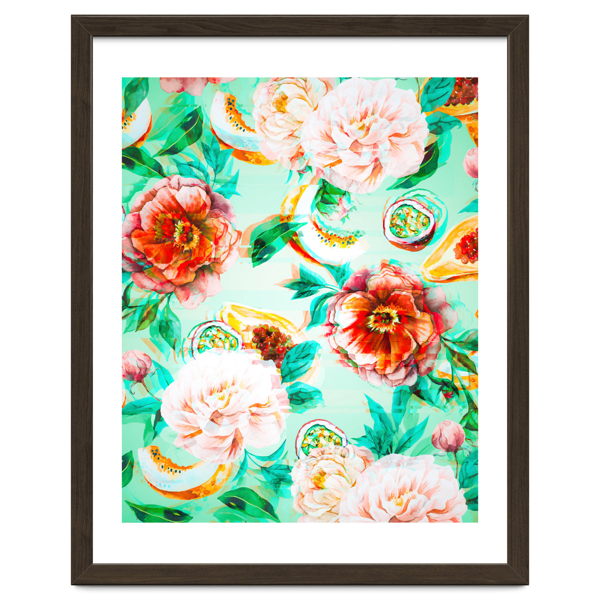 Tropical flowery fruit glitch