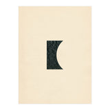 Cut black shape on beige (Print Only) thumbnail
