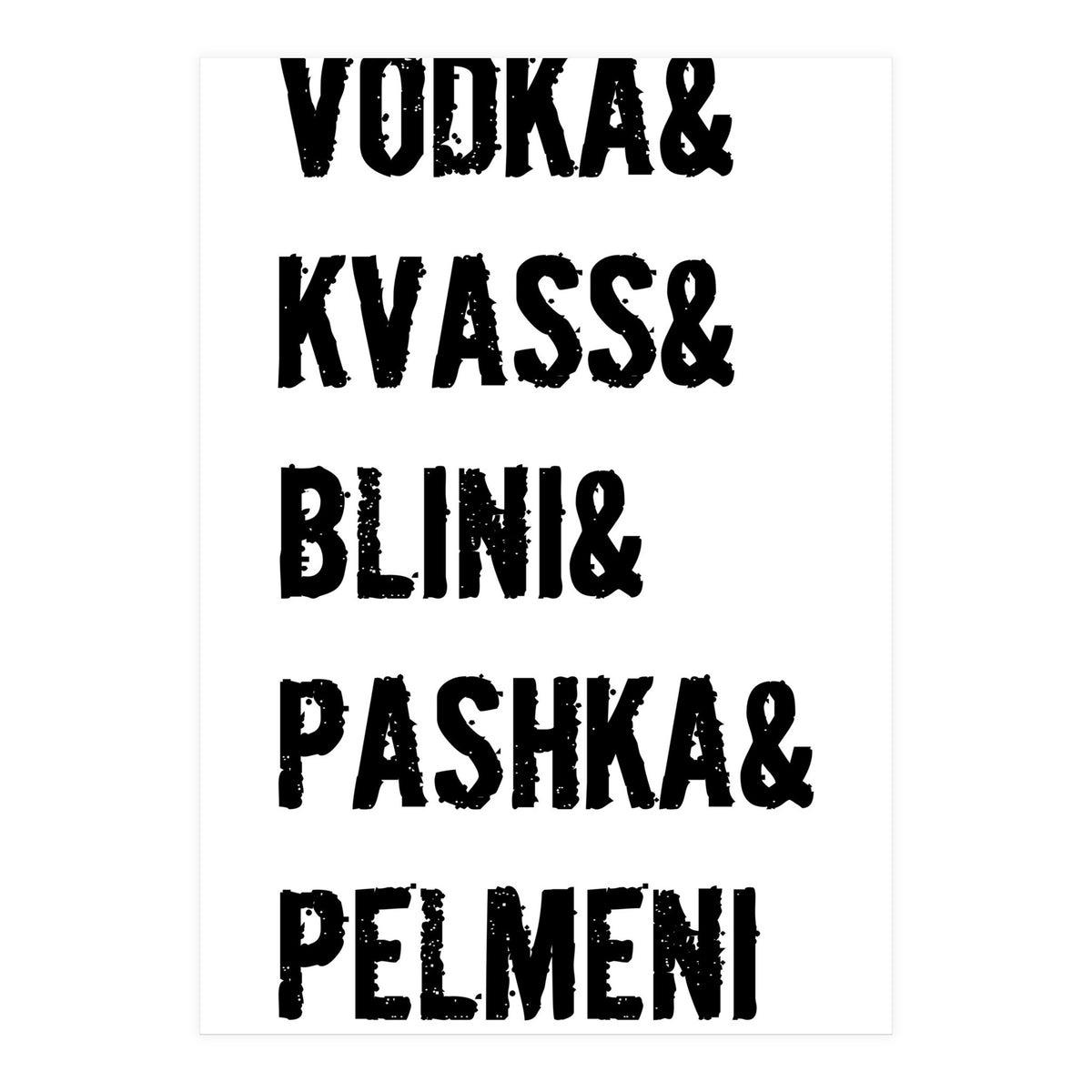 It`s a Russian thing! (Print Only)