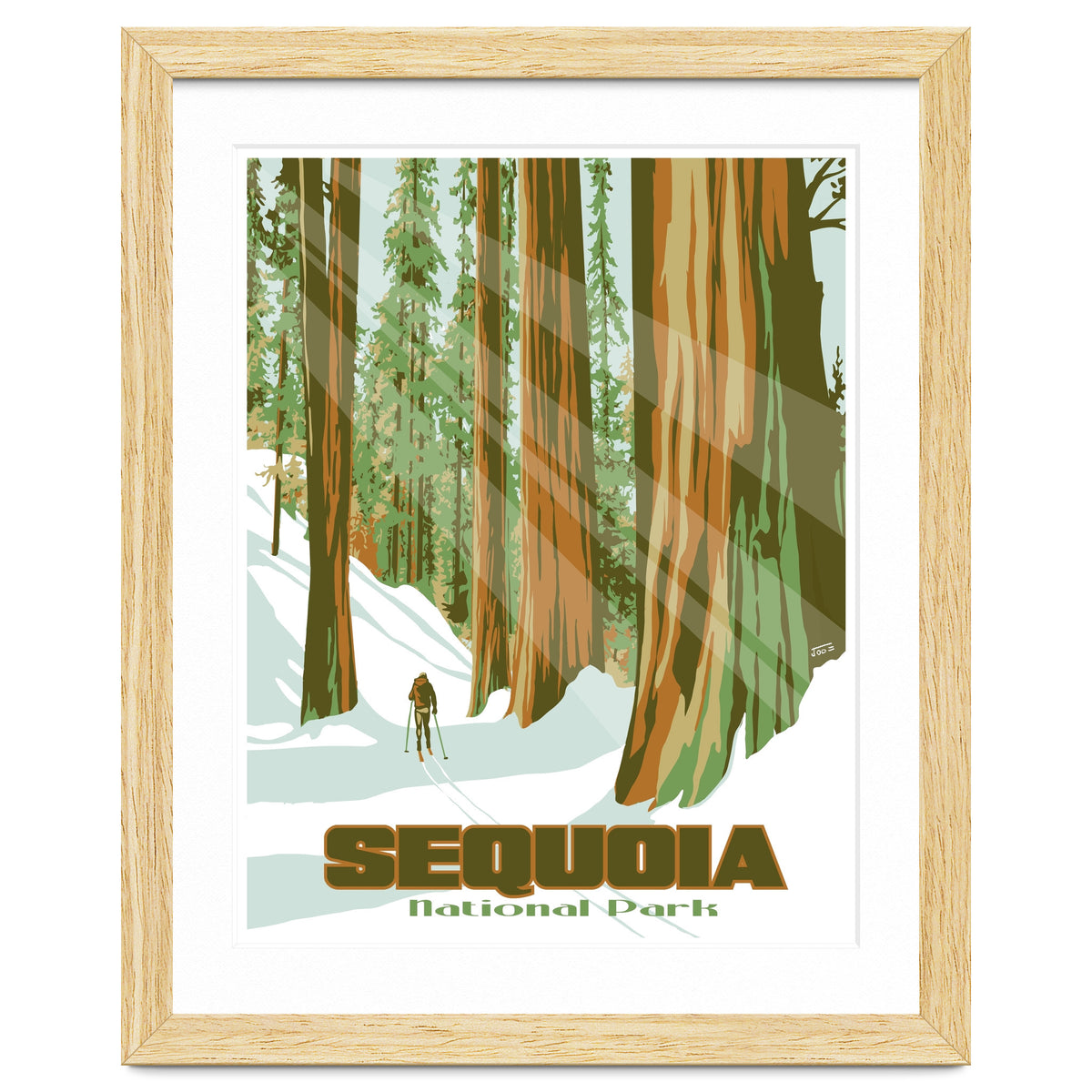 Sequoia National Park Poster