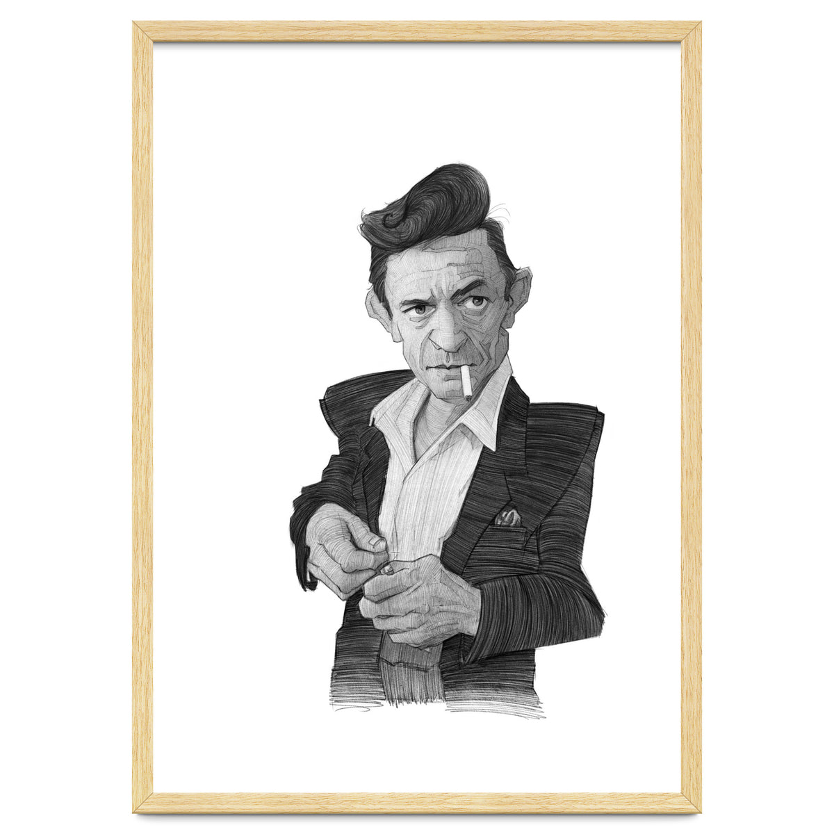 Johnny Cash Portrait
