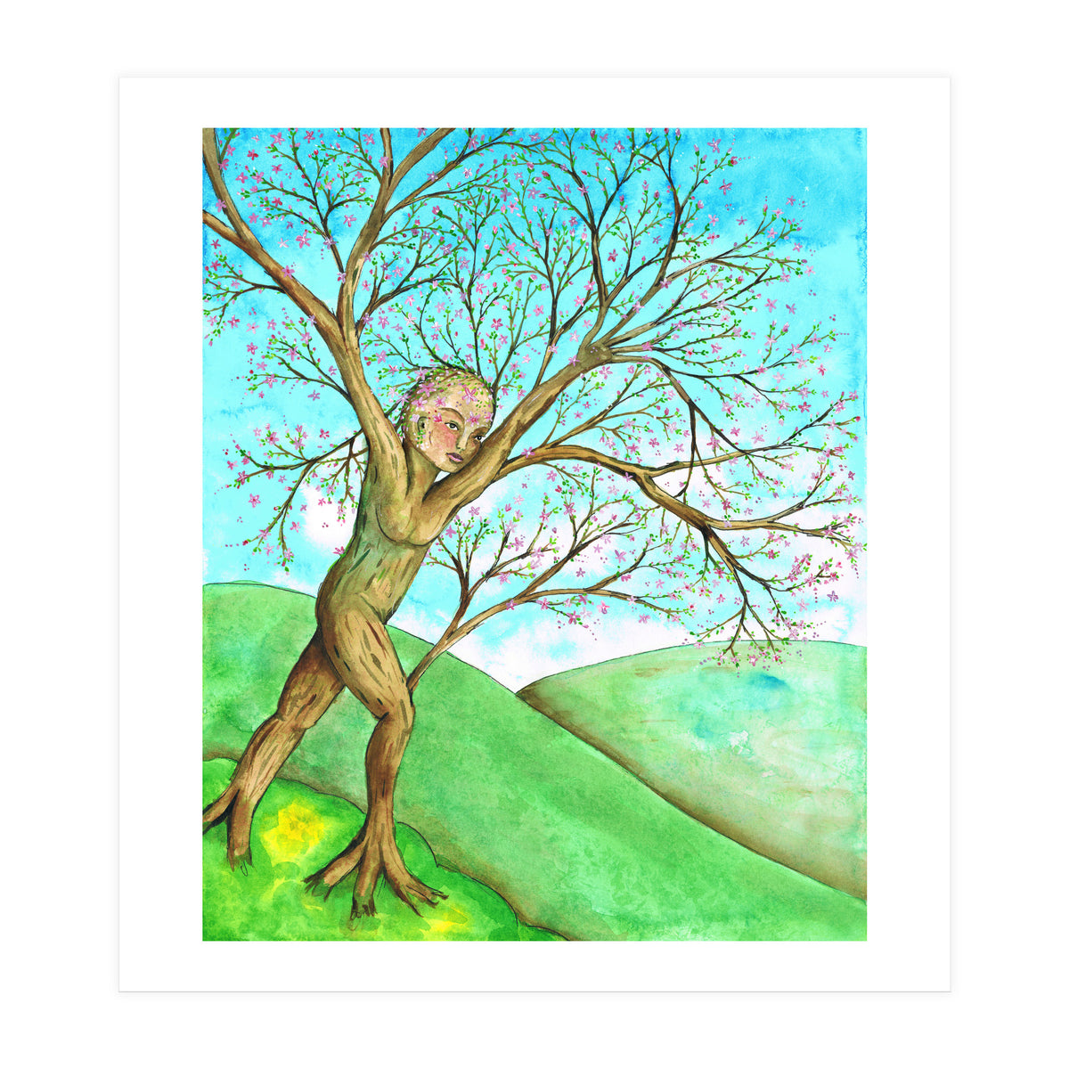 Spring dryad (Print Only)