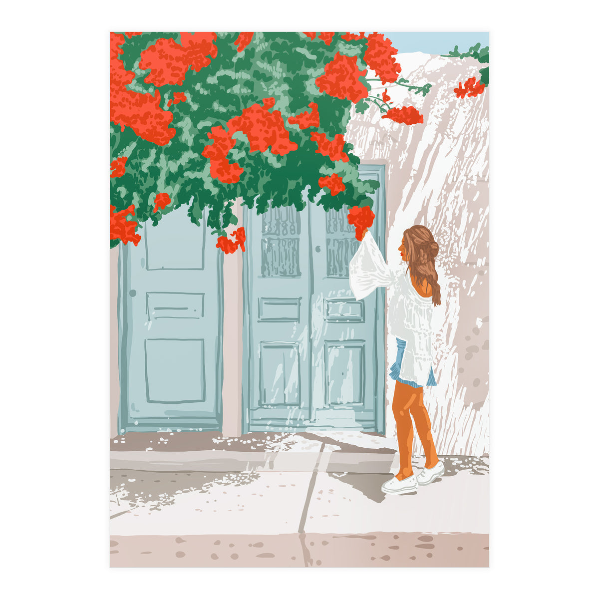 The Places We Visit Become A Part Of Our Soul Somehow (Print Only)