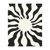 Wavy Retro Sun (Print Only) thumbnail