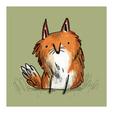 Scraggly Fox (Print Only) thumbnail