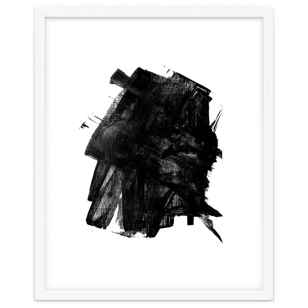 Minimalist Textured Brushstroke Art #3