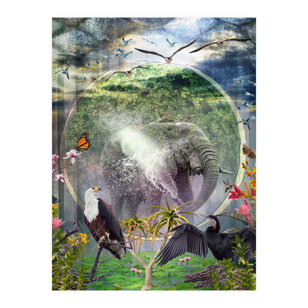 Jungle Retreat (Print Only)