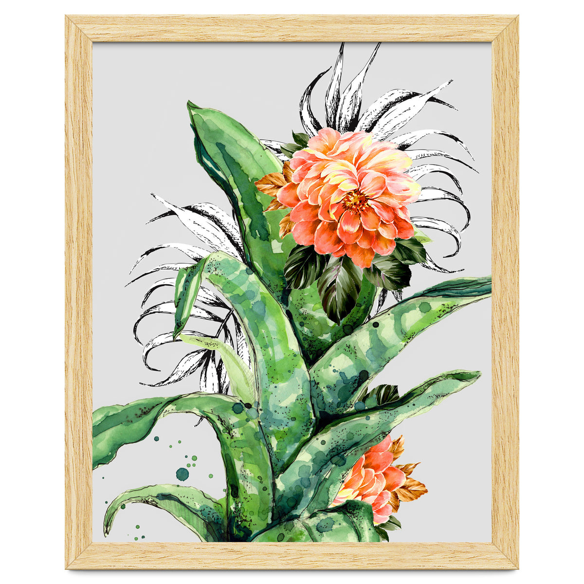 Collage of florid nature