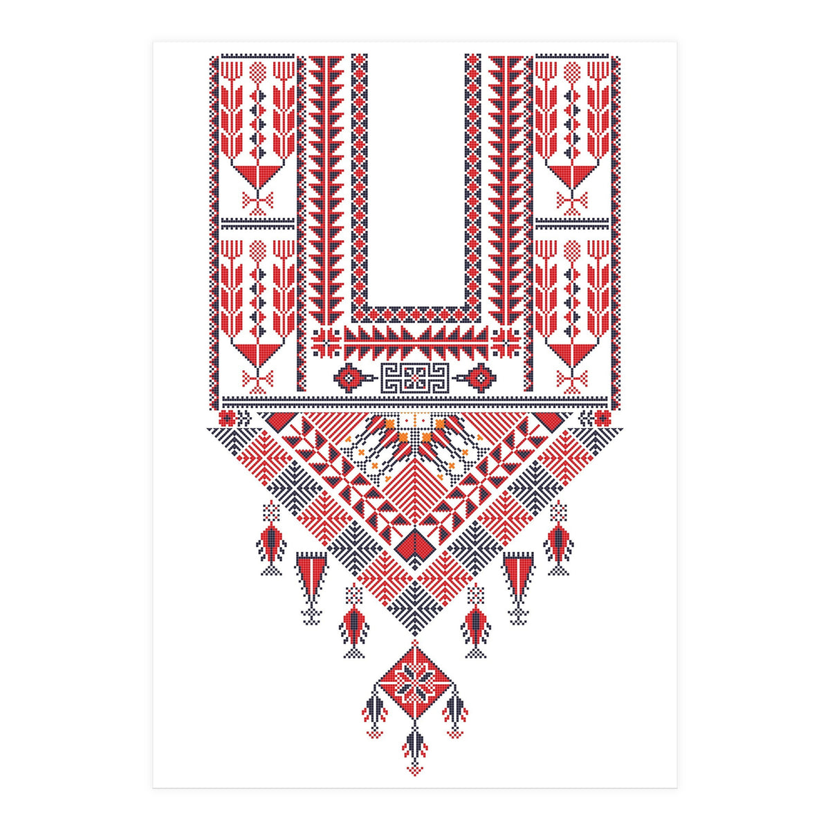 Tatreez Ornament 10 (Print Only)