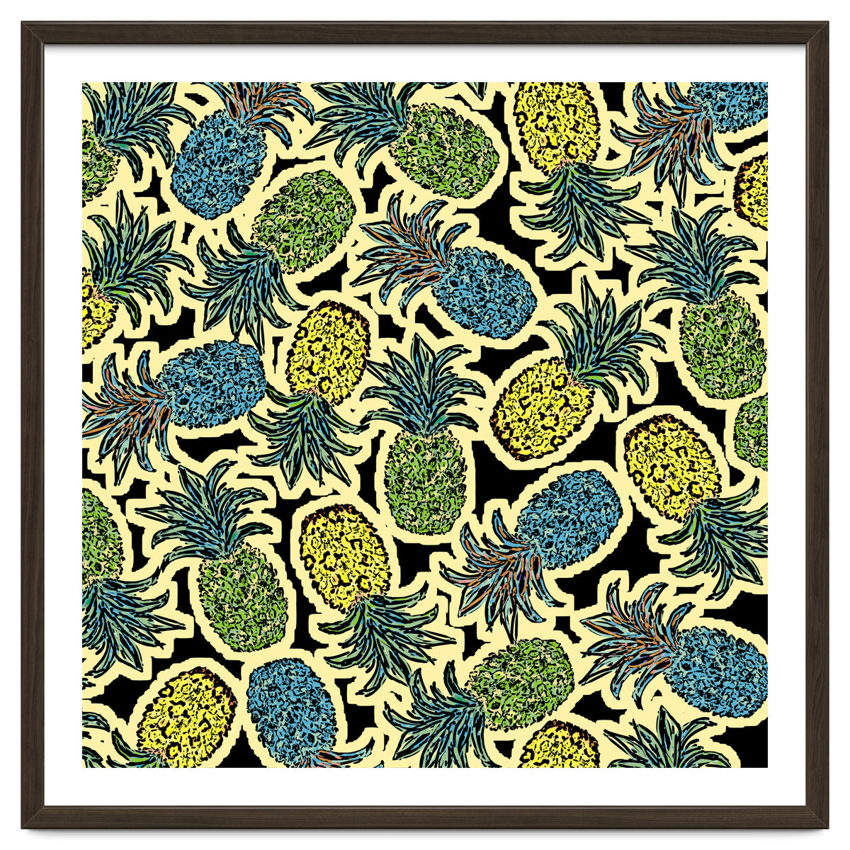 Pineapple Pandemonium Retro Tone