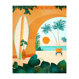 Seaside Surf Retreat (Print Only) thumbnail