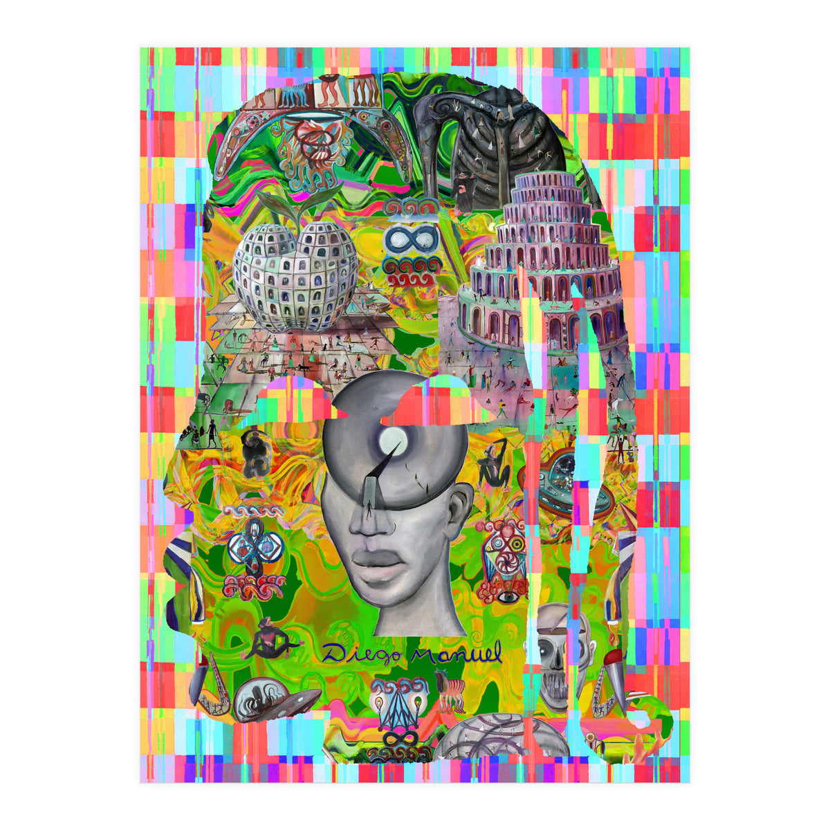 Abstracto Pop Nuevo B Nuevo 19 (Print Only)