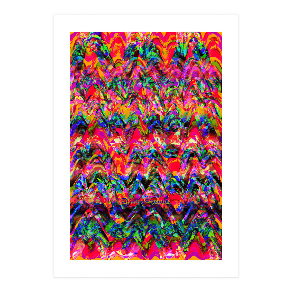 New Graffiti B 72 (Print Only)