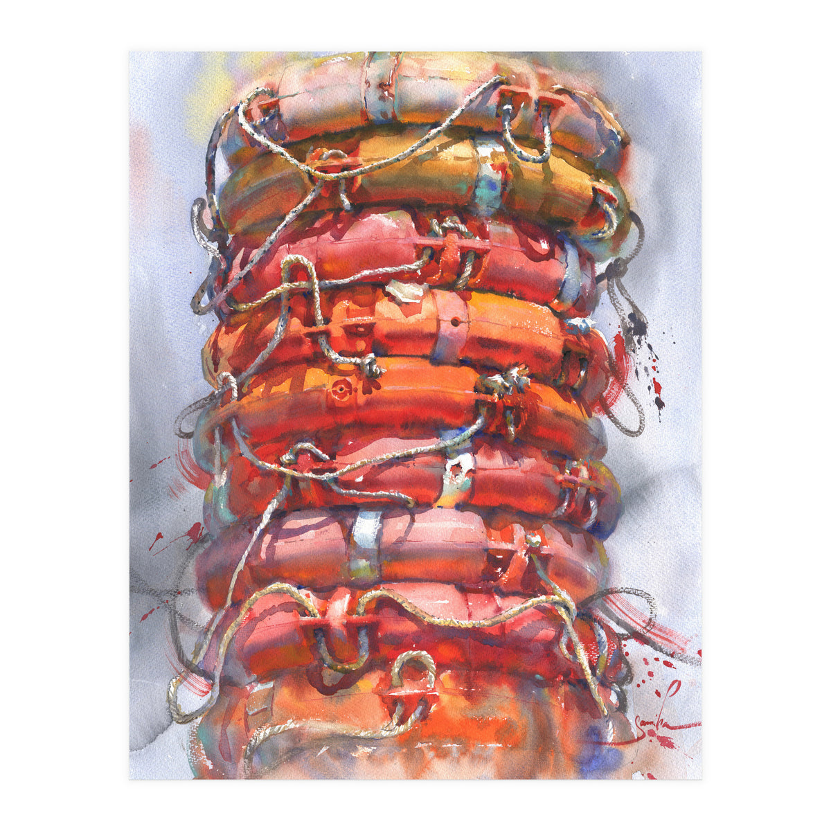 life buoys (Print Only)