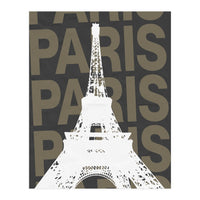 Paris, France \\ Poster Art (Print Only)