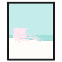 Minimal Lifeguard Tower - Turquoise Coast