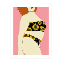 Sunflower Swimsuit (Print Only)