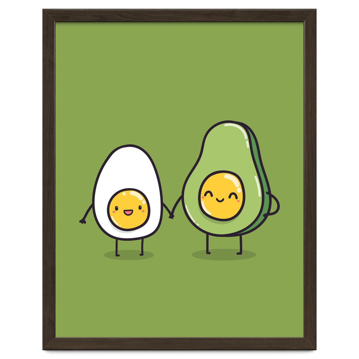 Egg Avocado best friends