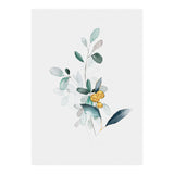 Modern Botanical Gold & Sage Study 02  (Print Only) thumbnail