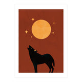 Wolf Full Moon (Print Only) thumbnail