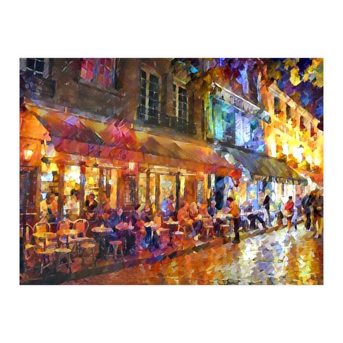 CAFE IN PARIS (Print Only)