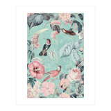 Pastel Hummingbirds (Print Only) thumbnail