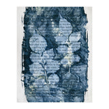 Indigo Blue Botanical Leaves No. 3 (Print Only) thumbnail