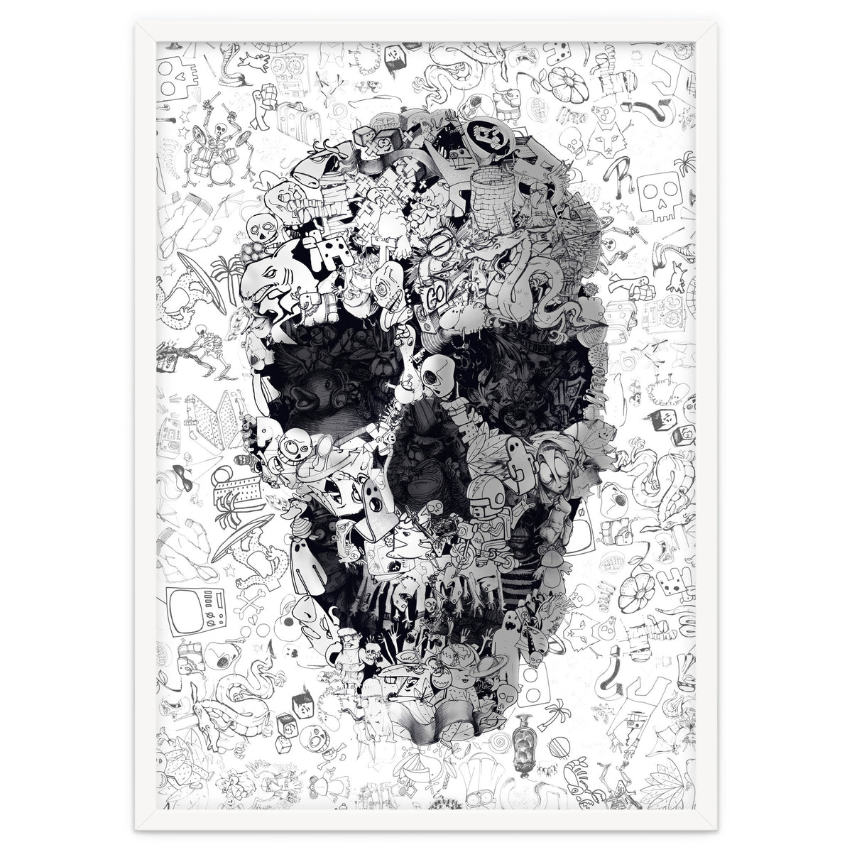 Doodle Skull