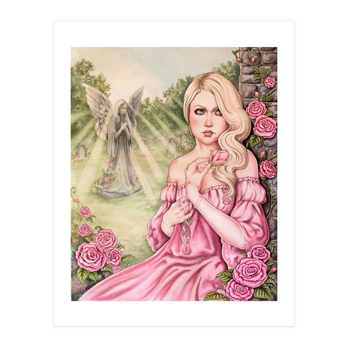 Weeping Rose (Print Only)