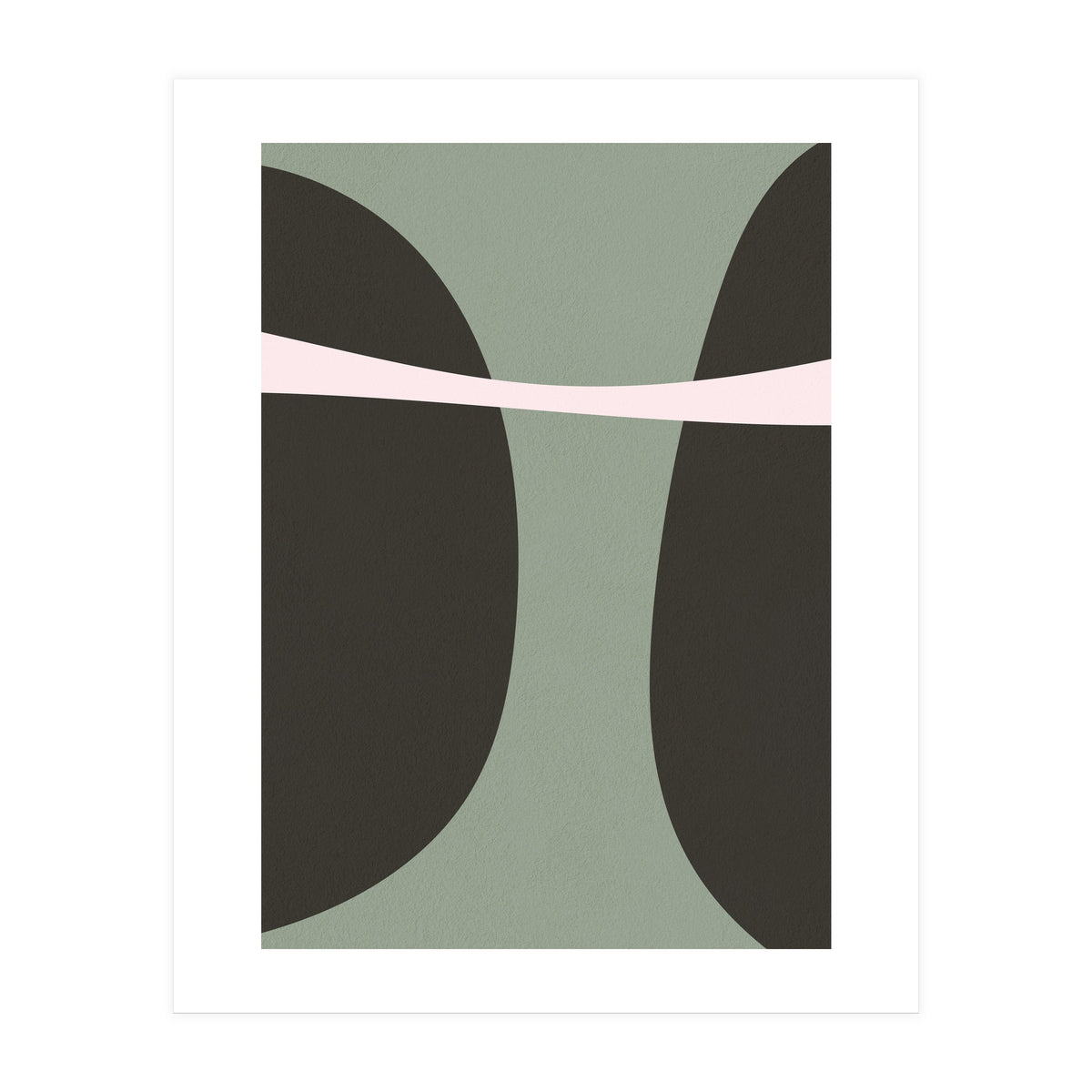 Minimal Modern Abstract Shapes (Print Only)