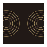 Golden circles | abstract minimal (Print Only) thumbnail