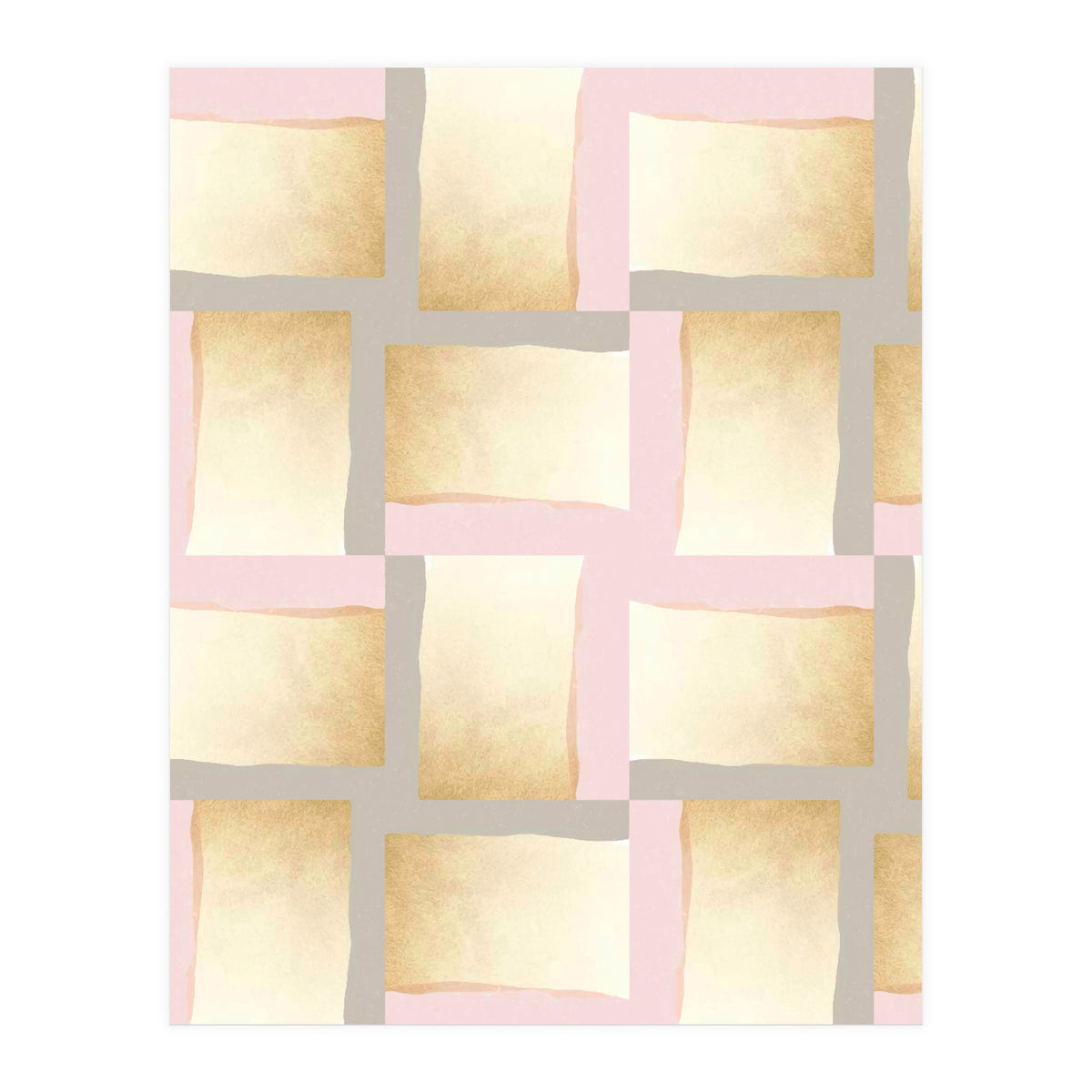 Pastels + Gold (Print Only)