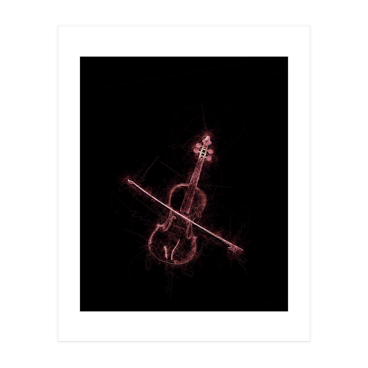 Violin Sketch (Print Only)