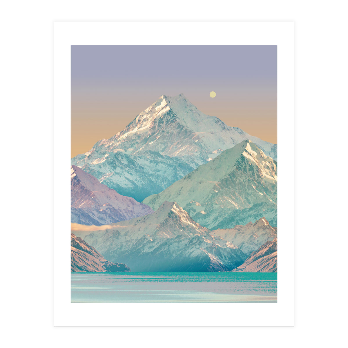 Pastel Landscape (Print Only)