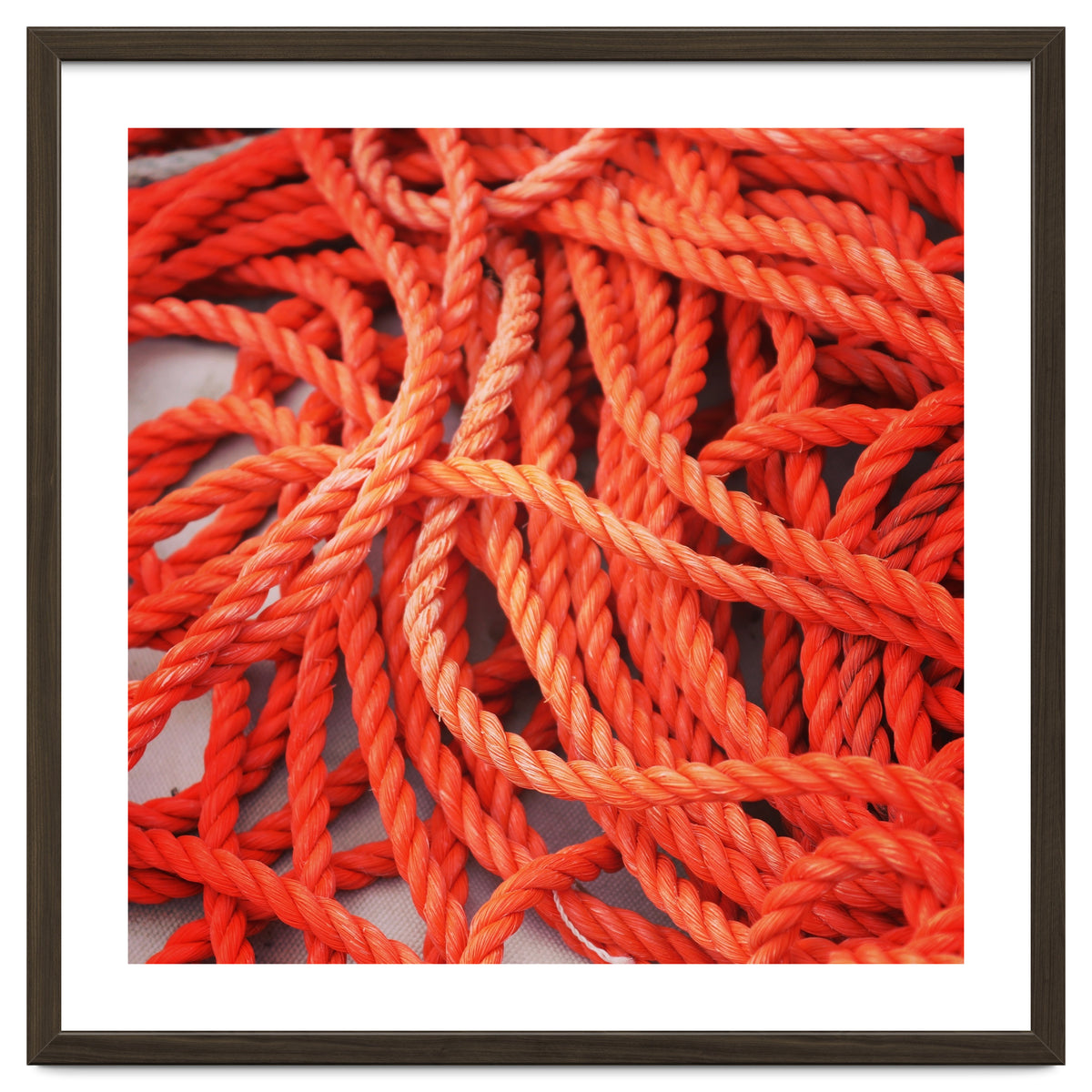 Orange ropes