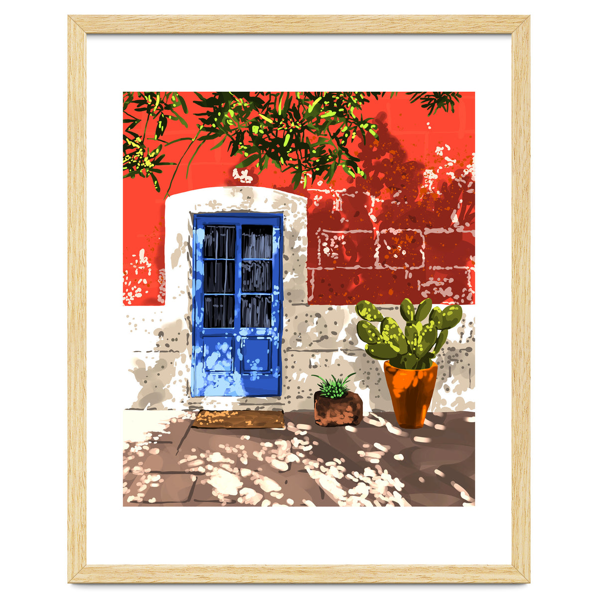 Intentful Living | Summer Architecture Travel Positivity | Optimism Good Vibes Bohemian House Door