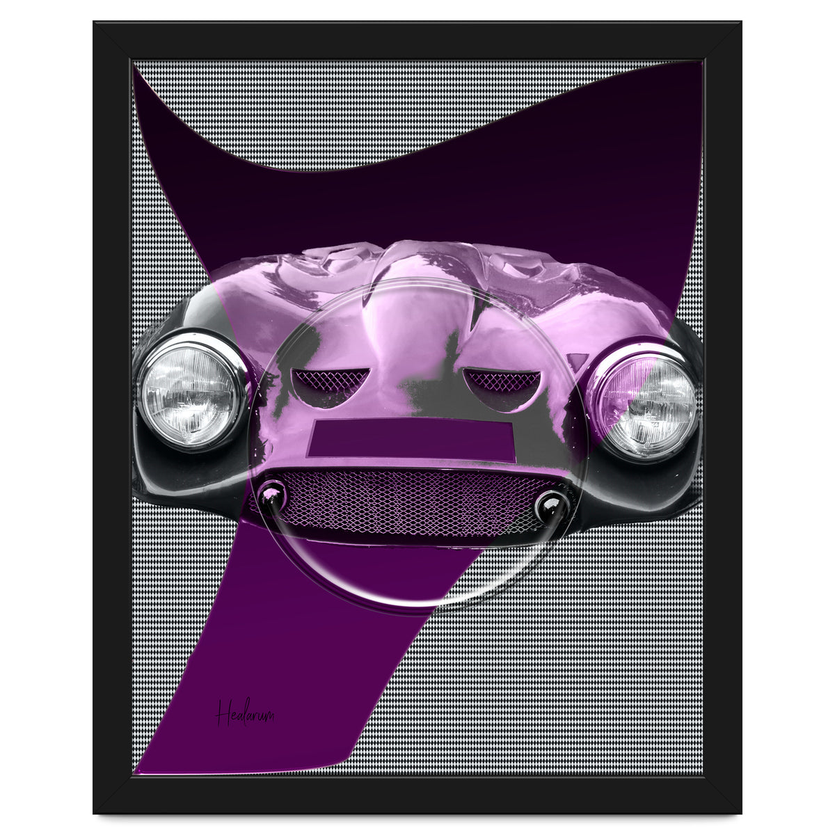 Emoji & Cars purple