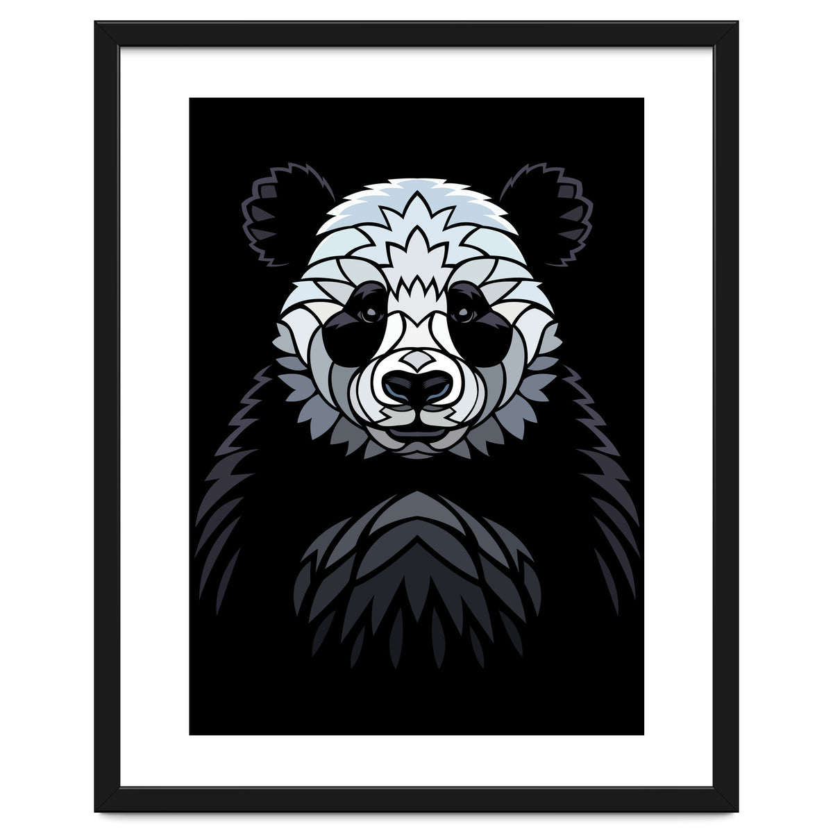 Tribal frontal Panda