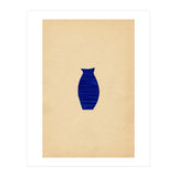 Ultramarine minimalist vase (Print Only) thumbnail
