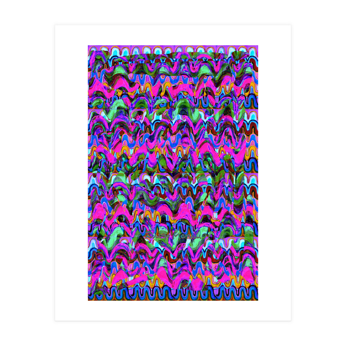 New Graffiti B 80 (Print Only)