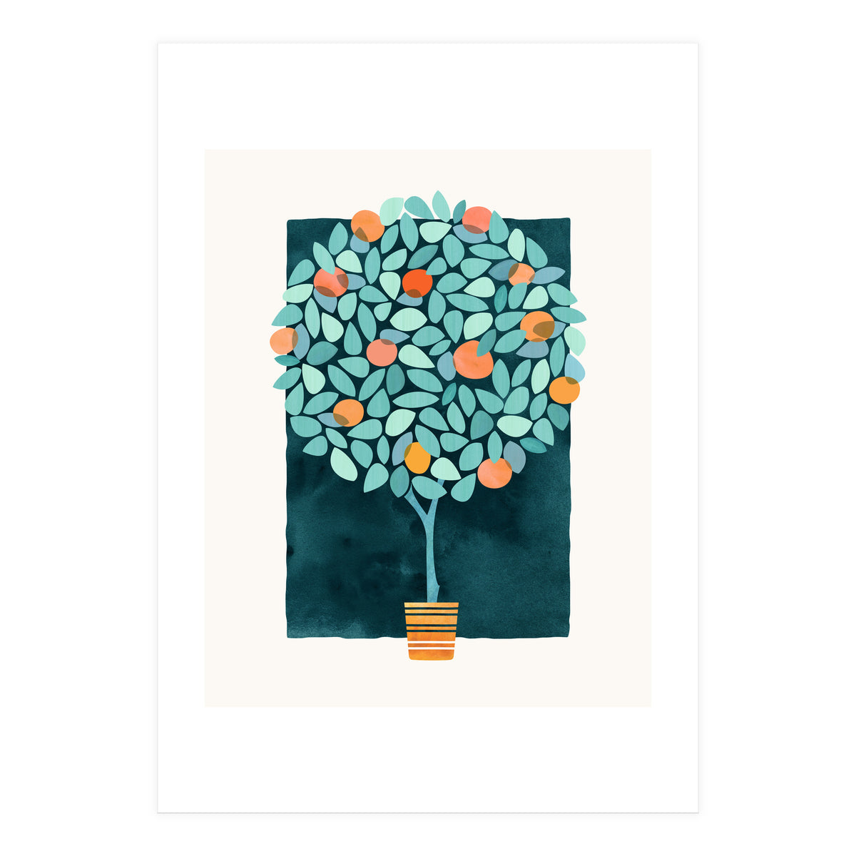 Orange Tree At Midnight (Print Only)