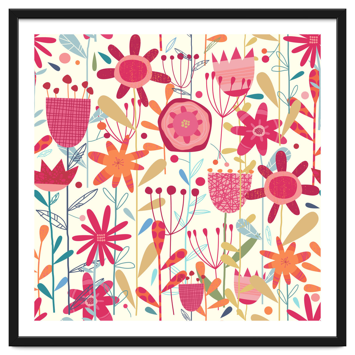 Wild Weeds And Flowers