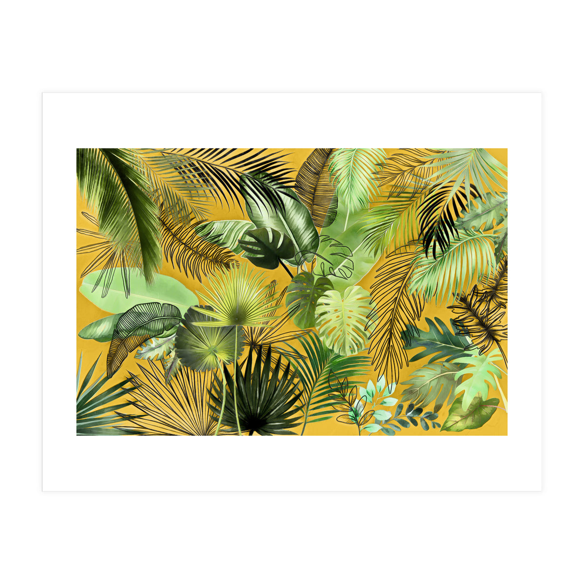 Tropical Foliage 06 (Print Only)