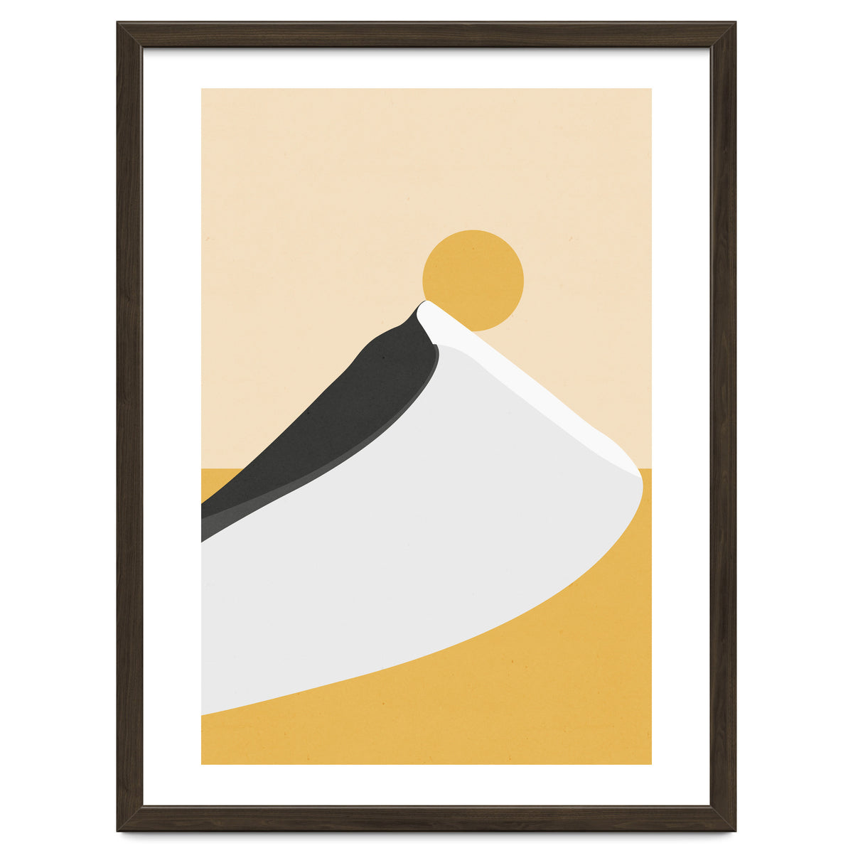 Abstract Dune - Golden Desert